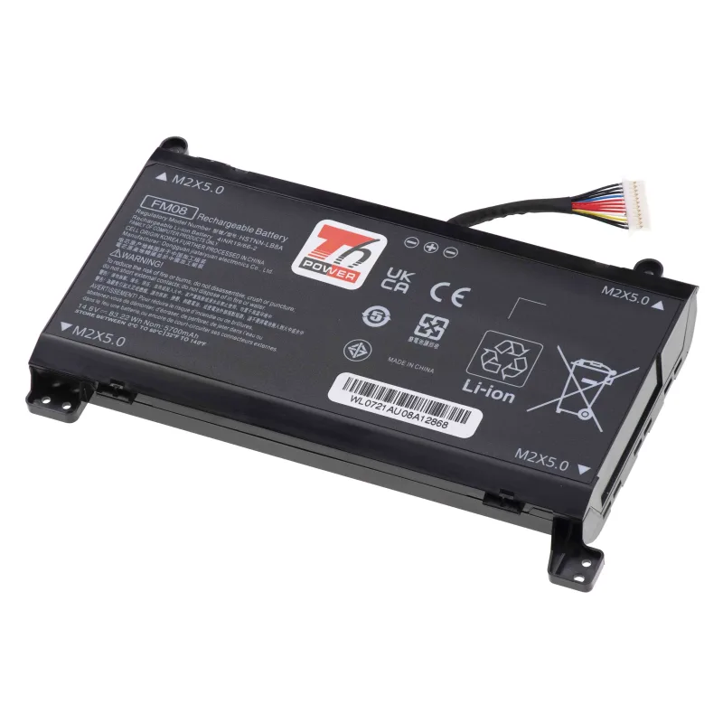 Baterie T6 Power pro HP Omen 17-an000, 17-an100, 12pin, Geforce 1050, 5973mAh, 86Wh, 8cell, Li-ion NBHP0169