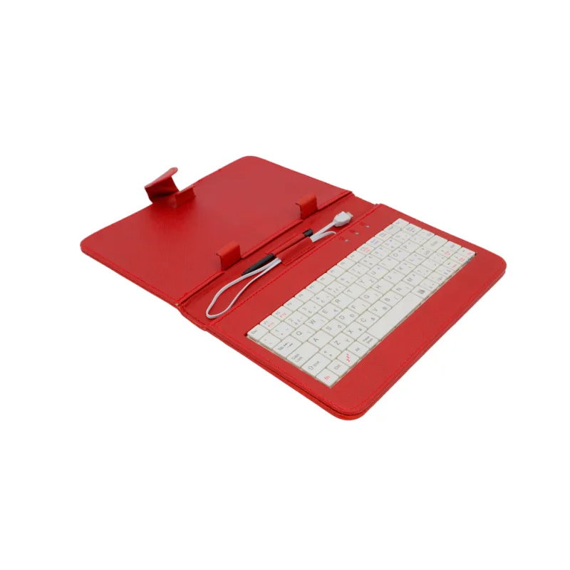 AIREN AiTab Leather Case 1 with USB Keyboard 7" RED (CZ/SK/DE/UK/US.. layout) Leather Case 1 7R