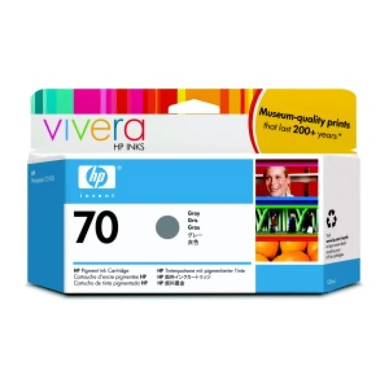 HP no 70 šedá inkoustová kazeta, C9450A C9450A