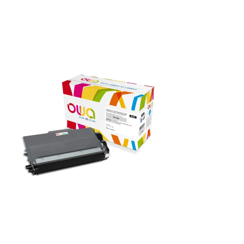 OWA Armor toner kompatibilní s Brother TN-3330, 3000st, černá/black K15544OW