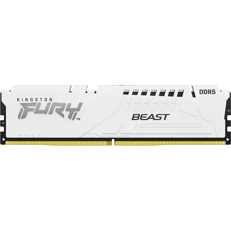 Kingston FURY Beast/DDR5/64GB/5600MHz/CL40/4x16GB/White KF556C40BWK4-64