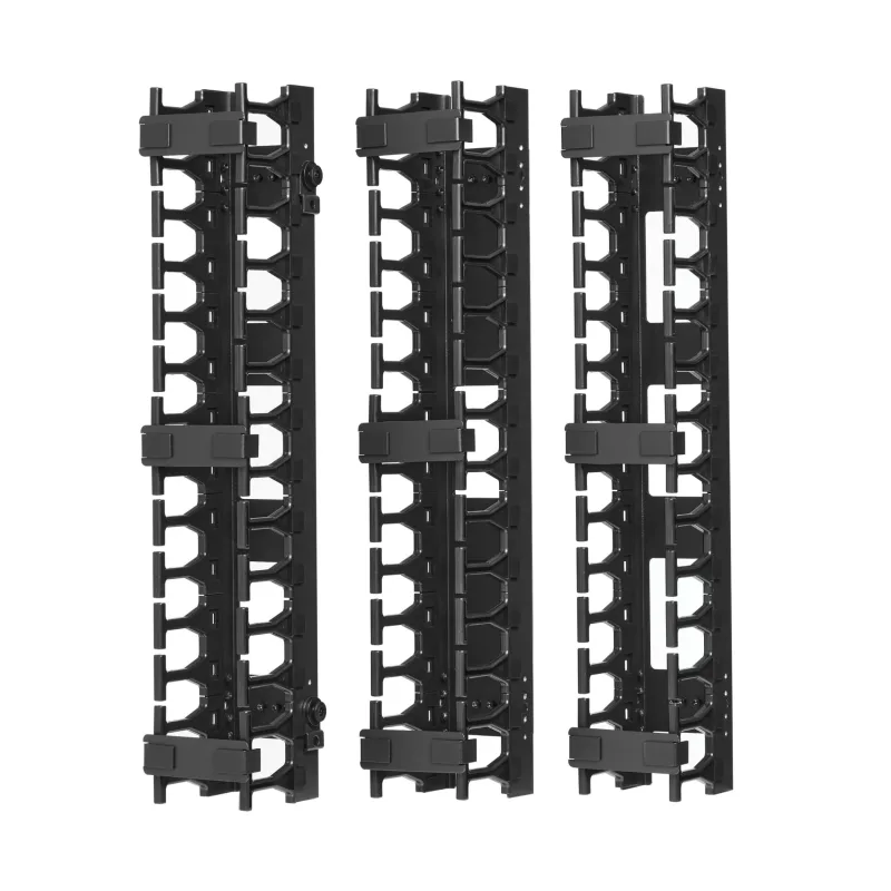 EATON Kabelový manažer vertikální SmartRack 3 (7.62cm), kabelový kanál s výřezy pro kabely SRCABLEVRT3