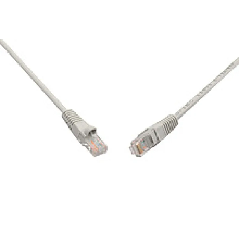 SOLARIX patch kabel CAT6 UTP PVC 3m šedý snag-proof 28610309