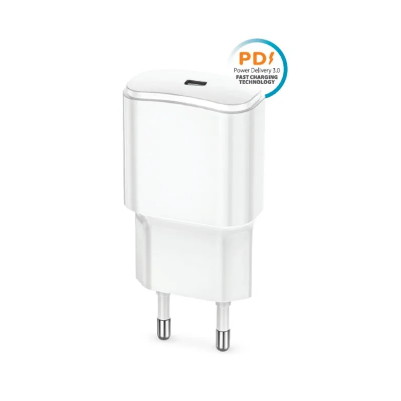 Rychlonabíječka do sítě Forever TC-01 PD 1x USB-C 20W bílá GSM104593