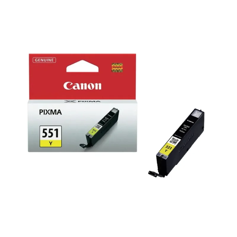 Canon CLI-551 Y, žlutá 6511B001