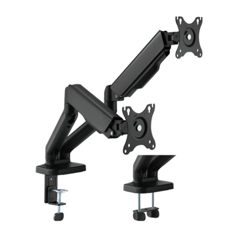 Držák monitoru Brateck LDT46-C024E dvě ramena vedle sebe mechanická pružina BRLDT46C024E