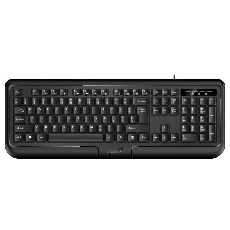 Genius KB-118 II/PS/2/CZ-SK layout/Černá 31310051410