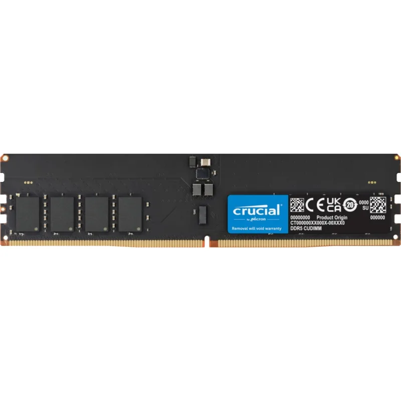 CRUCIAL Crucial/CUDIMM DDR5/16/6400MHz/CL52/1x16GB CT16G64C52CU5