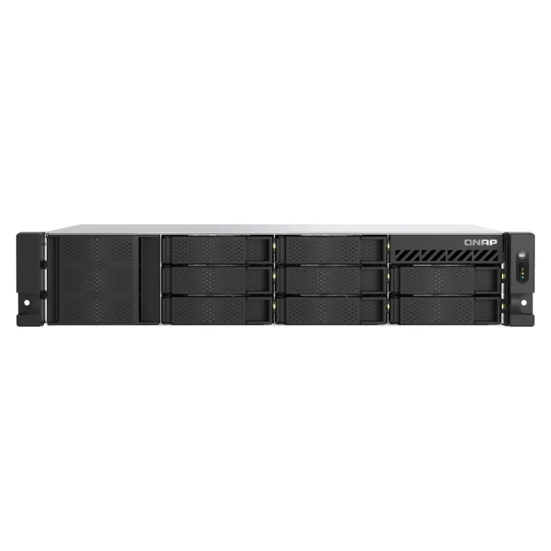 QNAP TS-855eU-8G (8core 2,8GHz, 8GB RAM, 8x SATA, 2x 2,5GbE, 2x M.2 NVMe, 2x PCIe, malá hloubka) TS-855eU-8G