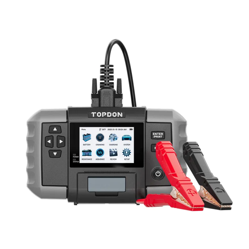 VIKING TOPDON Tester autobaterií BT600P/3,5" displej/5200mAh/6V,12V,24V TOPBT600P