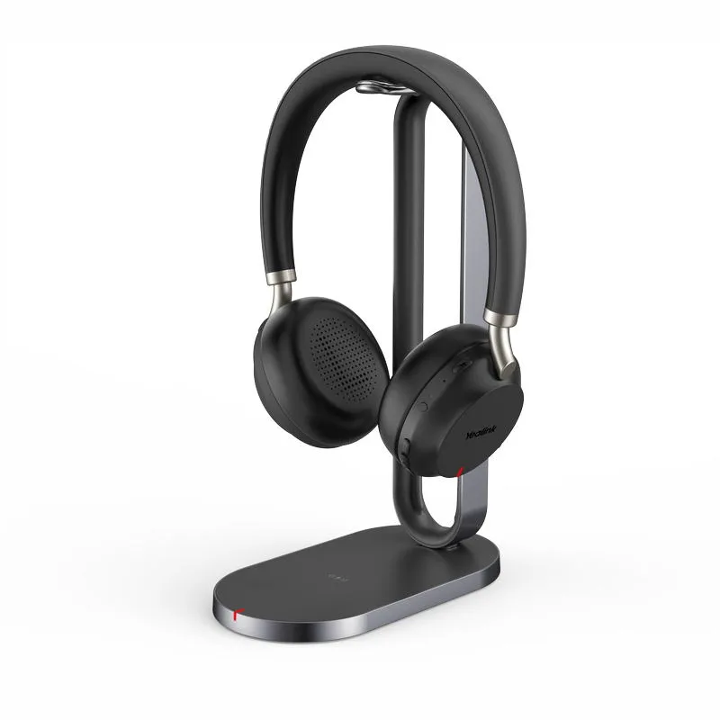YEALINK BH72 with Charging Stand UC Black USB-C/Stereo/ANC/USB-C/BT/Bezdrát/Stand/Černá BH72wChStUCBlUSBC