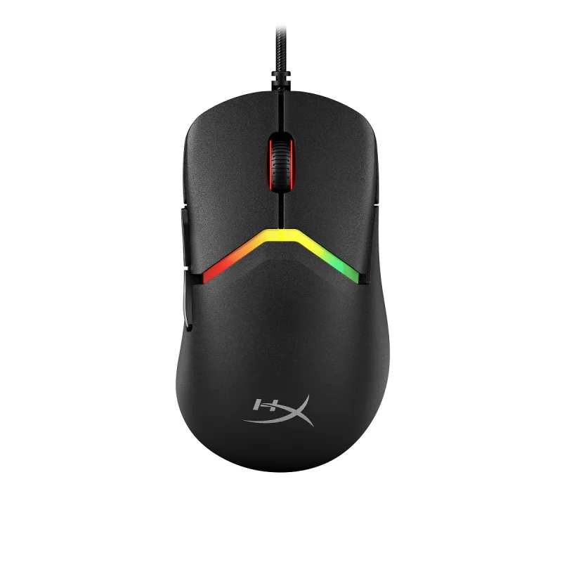 HP HyperX Pulsefire Saga/Herní/Optická/Pro praváky/26 000 DPI/Drátové USB-A/Černá A2PB3AA