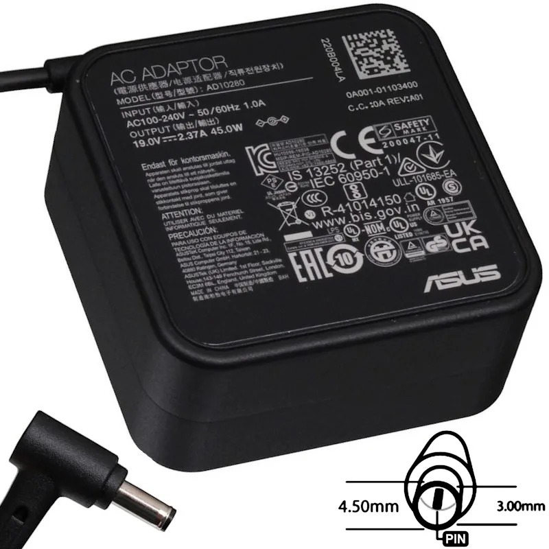 ASUS orig. adaptér 45W19V 3P(4.5PHI) B0A001-01103000