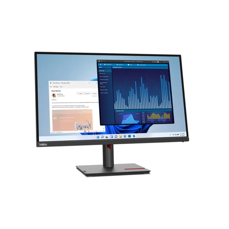 Lenovo ThinkVision/T27q-30/27"/IPS/4K UHD/60Hz/4ms/Black/3R 63A9GAT1EU