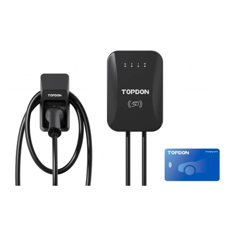 VIKING TOPDON PulseQ AC Home - 22kW/konektor IEC62196-2 Typ/aplikace/LED ukazatel/IP65 a IK10/5m PulseQ22kW