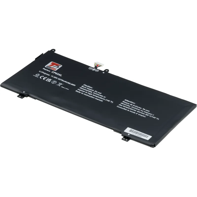 Baterie T6 Power HP Spectre 13-ae000 x360, 13-ae500 x360, 5275mAh, 60Wh, 3cell, Li-pol NBHP0162