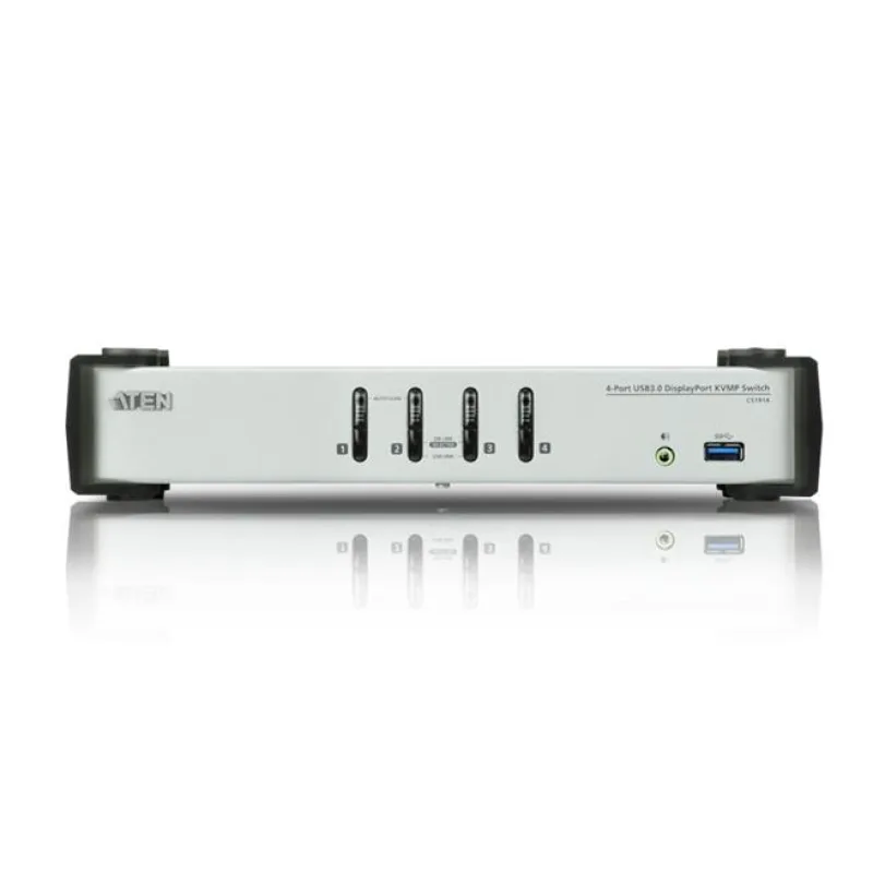 ATEN 4-port DisplayPort KVMP USB3.0, audio CS-1914