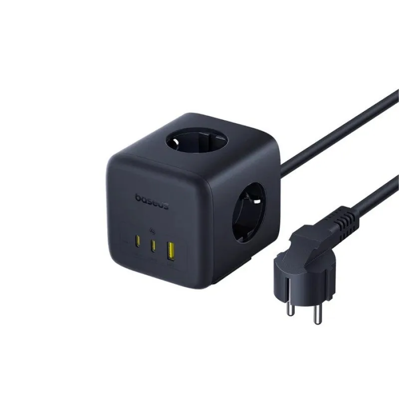 NONAME Baseus EnerFill FA11 6v1 Napájecí Kostka 67W Cosmic Black 6932172687526