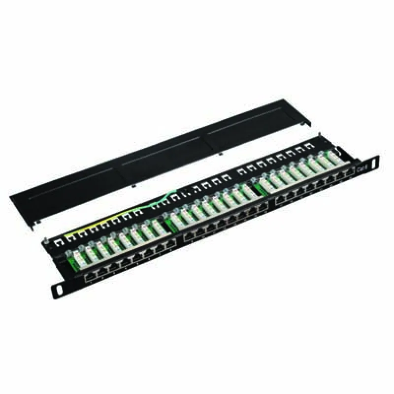 DATACOM Patch panel 19" STP 24 port CAT6 LSA 0,5U 3125