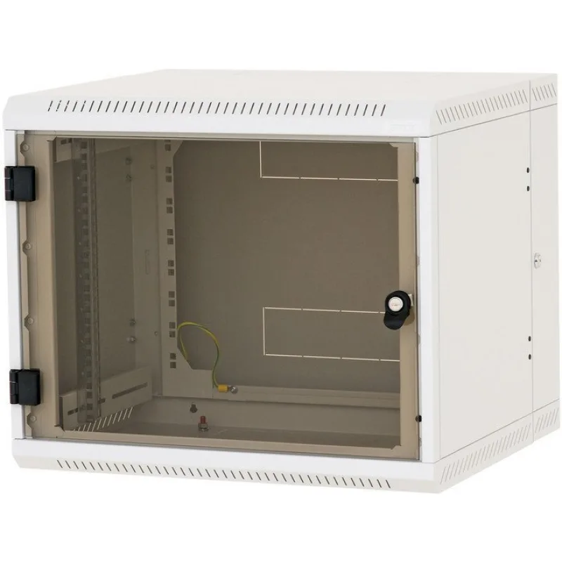 TRITON Nástěnný rozvaděč jednodílný 4U/395mm plech.dveře RBA-04-CS4-CAX-A1