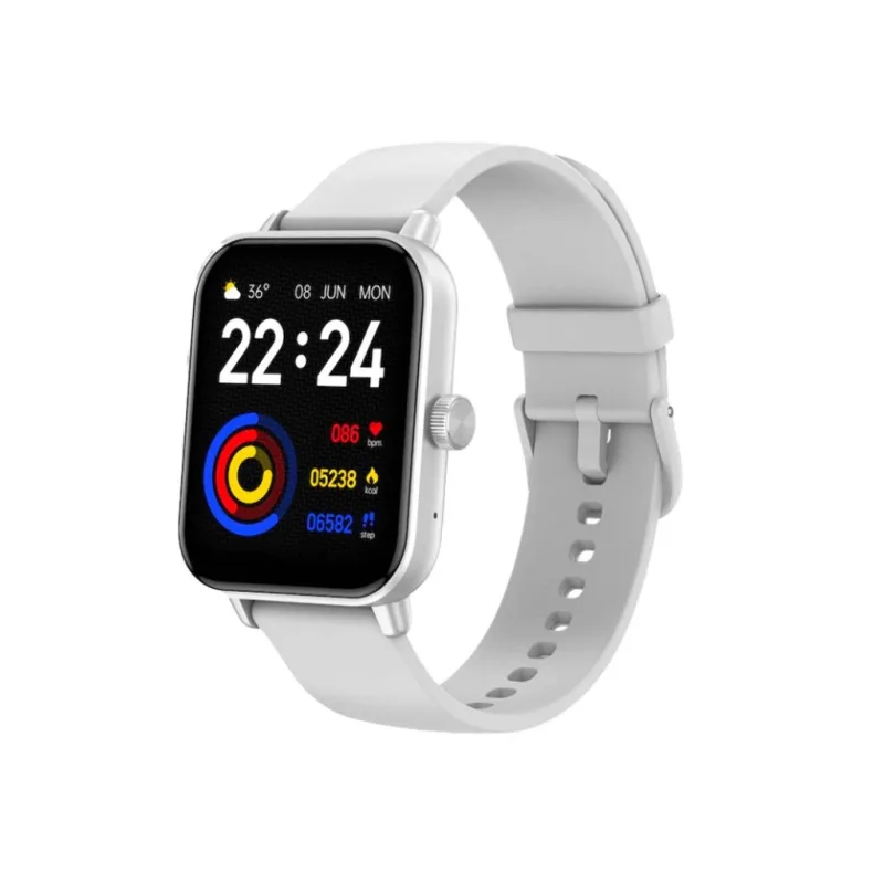 CARNEO Versa HR+/Silver/Sport Band/White 8588009299585
