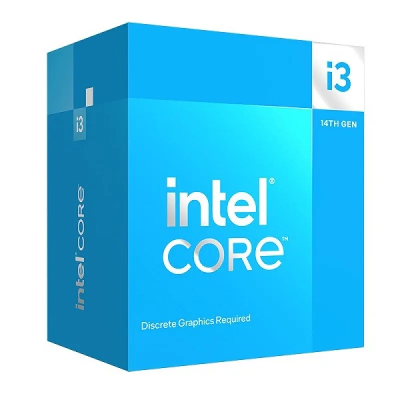 INTEL Intel/Core i3-14100F/4-Core/3,5GHz/LGA1700 BX8071514100F