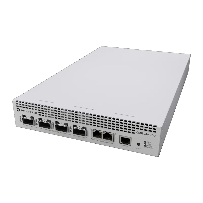 MikroTik CRS804-4DDQ-hRM, Cloud Router Switch CRS804-4DDQ-hRM