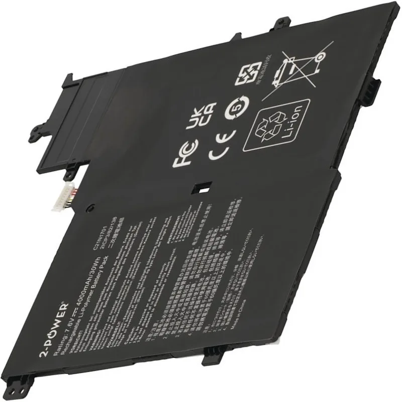 2-POWER Baterie 7,6V 4000mAh pro ASUS K406UA, S406UA, V406UA, X406UA, X406UAR, X406UAS 77051228