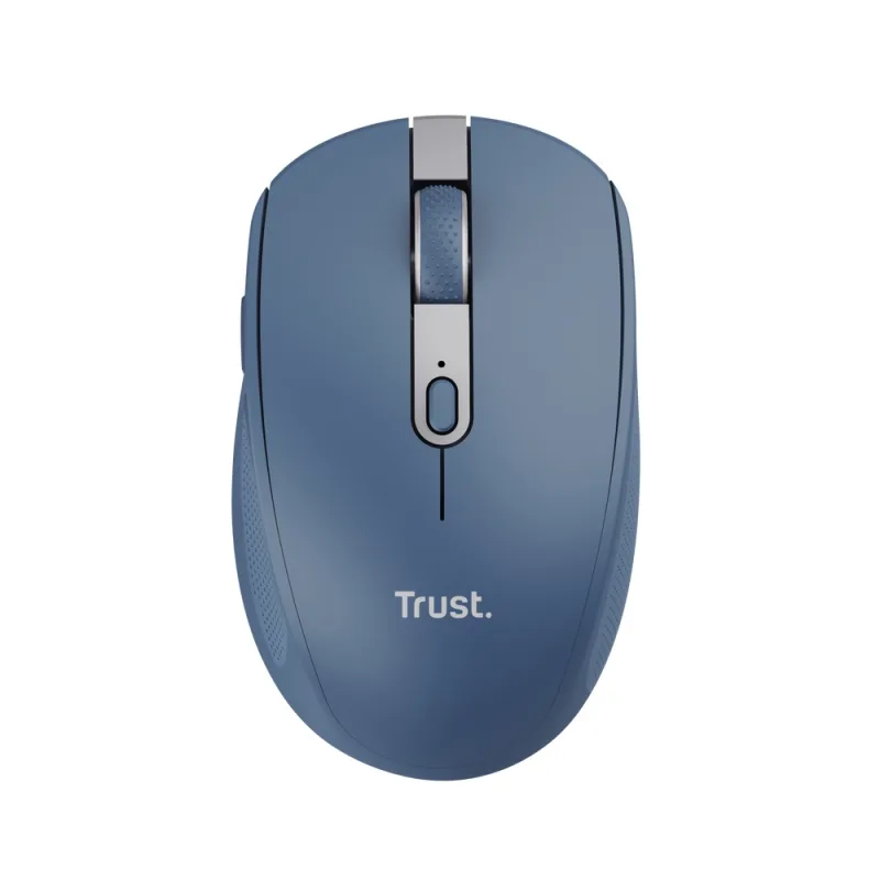 Trust Ozaa/Kancelářská/Optická/Pro praváky/3 200 DPI/USB+BT/Modrá 24934