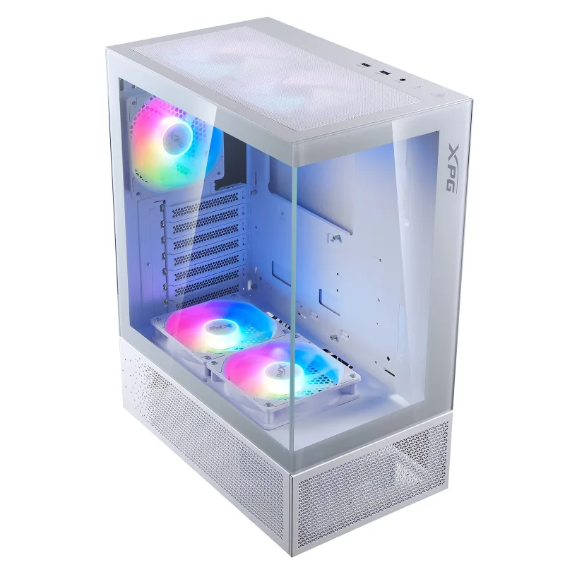 Adata XPG INVADER X MINI/Midi Tower/Transpar./Bílá INVADERXMINIMT-WHCWW