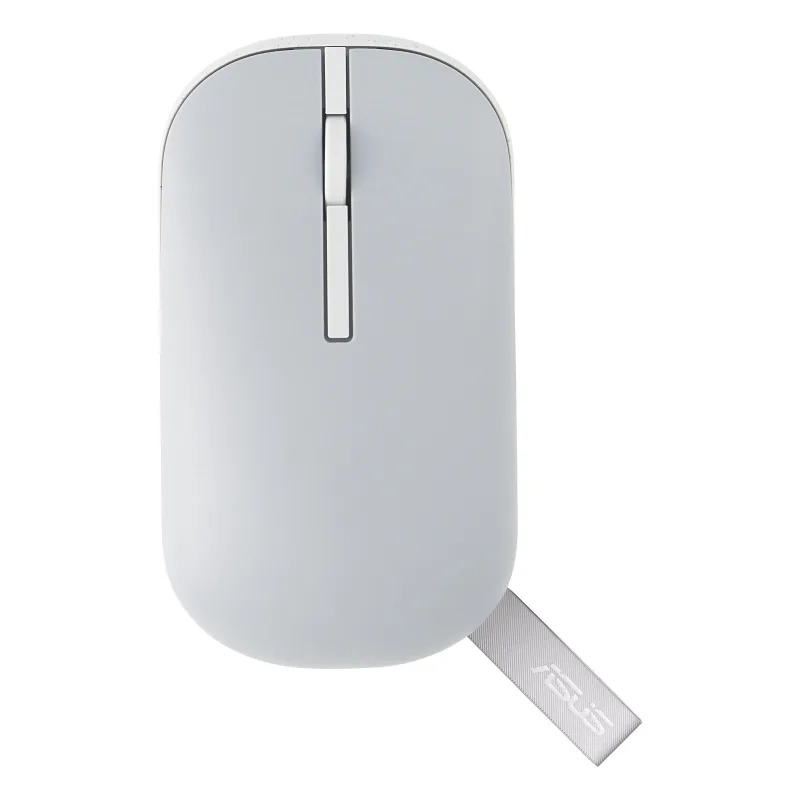 ASUS Marshmallow MD100 Lite/Cestovní/Optická/1 600 DPI/USB+BT/Šedá 90XB07A0-BMU0F0