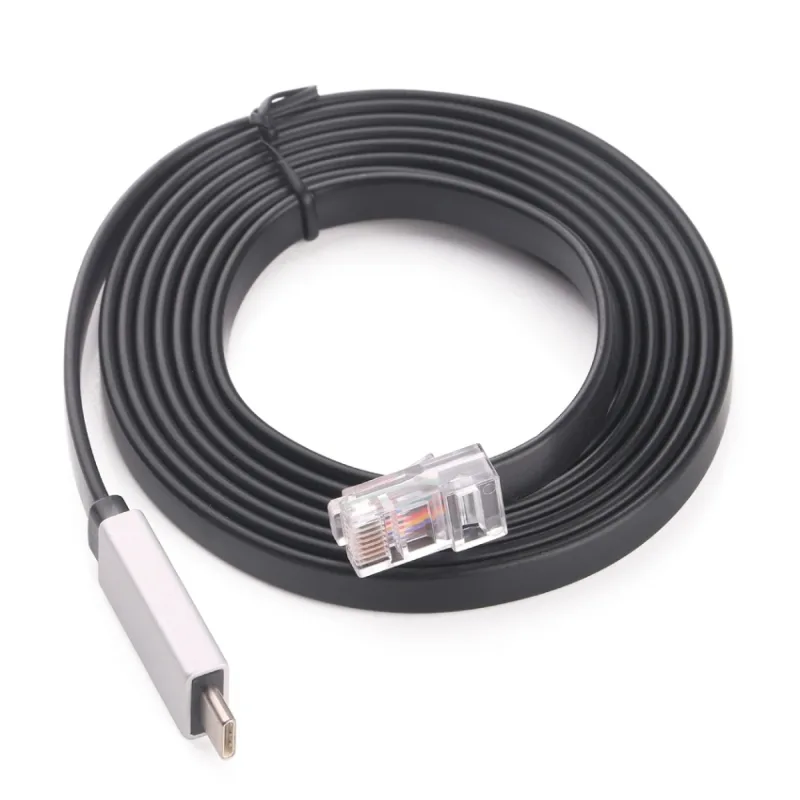W-Star Redukce USBC/RJ45, 1,5m, console cable RS232, UC-RJ45RS232 UC-RJ45RS232