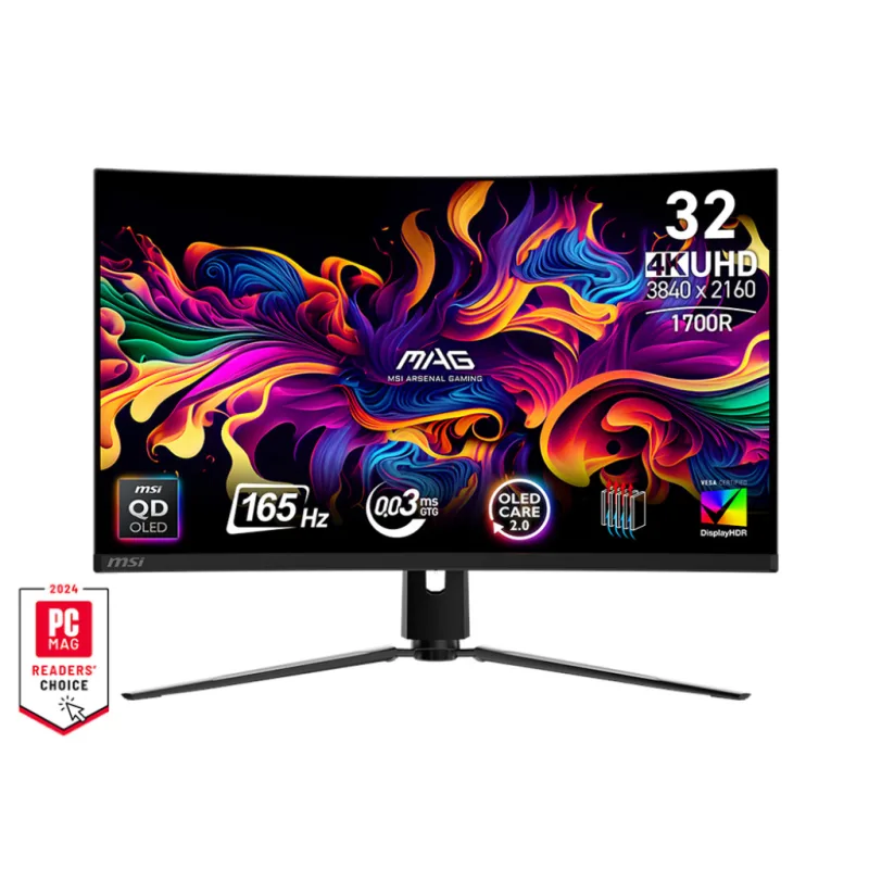 MSI MAG/321CUP/31,5"/QD-OLED/4K UHD/165Hz/0,03ms/Černá/3R MAG 321CUP QD-OLED