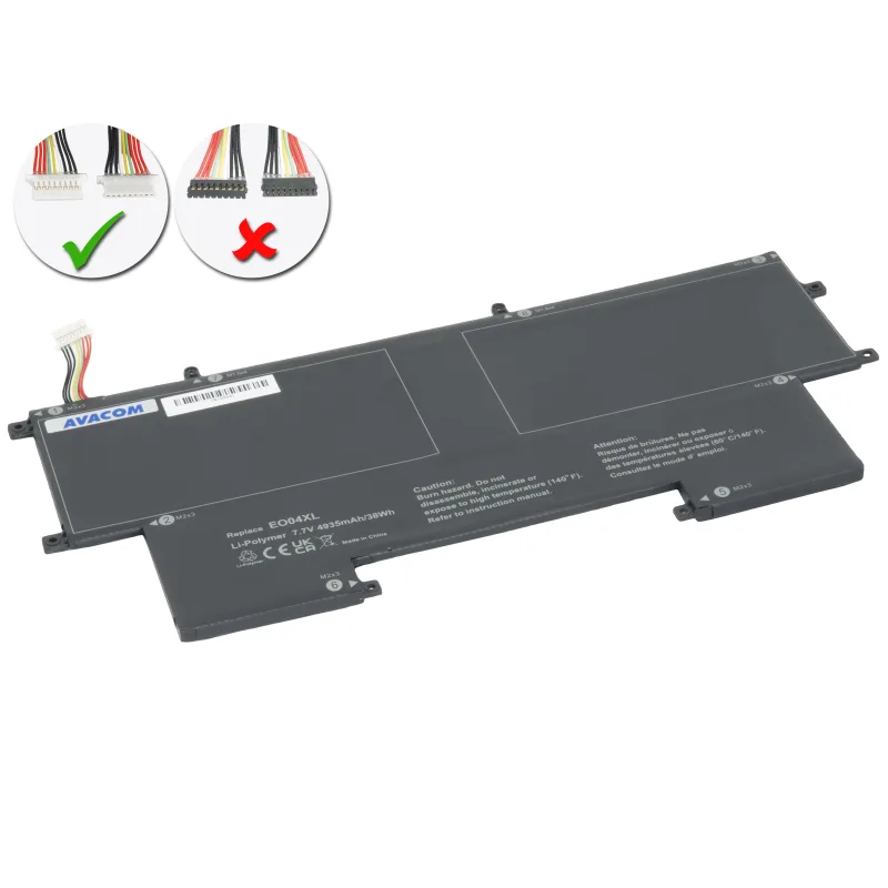 Baterie AVACOM pro HP EliteBook Folio G1 EO04XL Li-Pol 7,7V 4935mAh 38Wh NOHP-EO04XL-53P