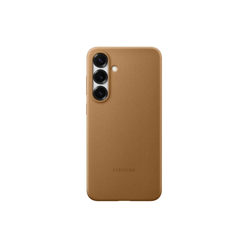 Samsung Ochranný kryt z veganské kůže pro Galaxy S25+ Brown EF-VS936PFEGWW