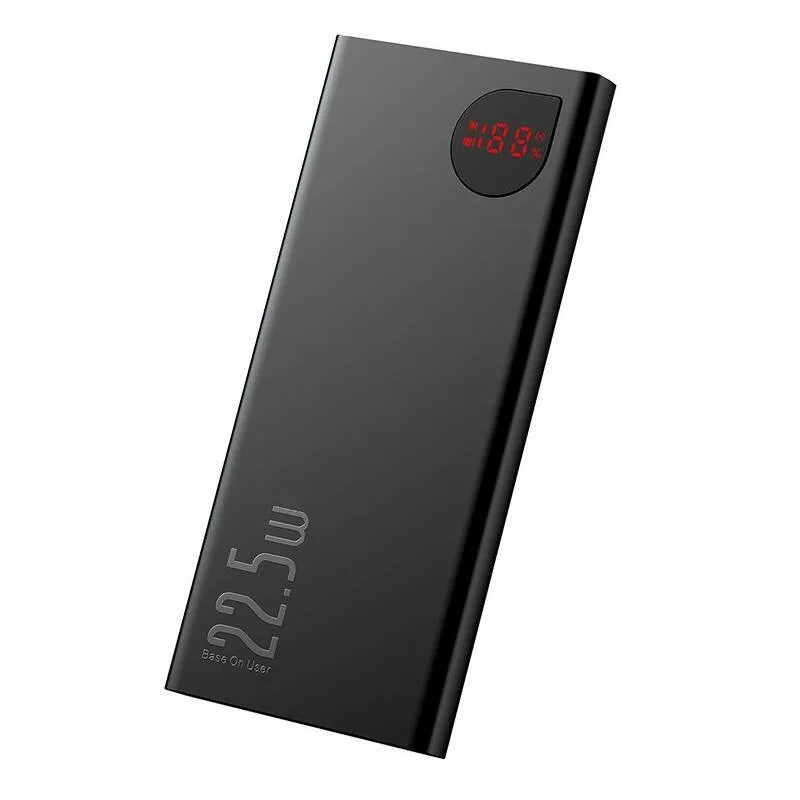 NONAME Baseus PPAD070001 Adaman 22.5W Quick Charge Powerbanka 10000mAh Black 6932172618292