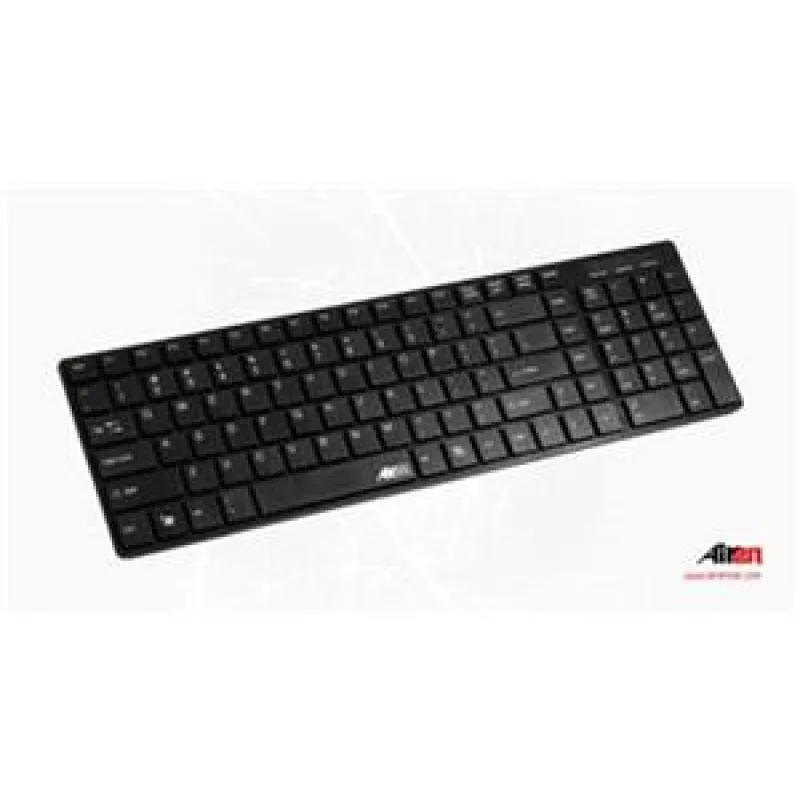 AIREN AiBoard Slim/Drátová USB/CZ layout/Černá AIREN AB-SLIMB