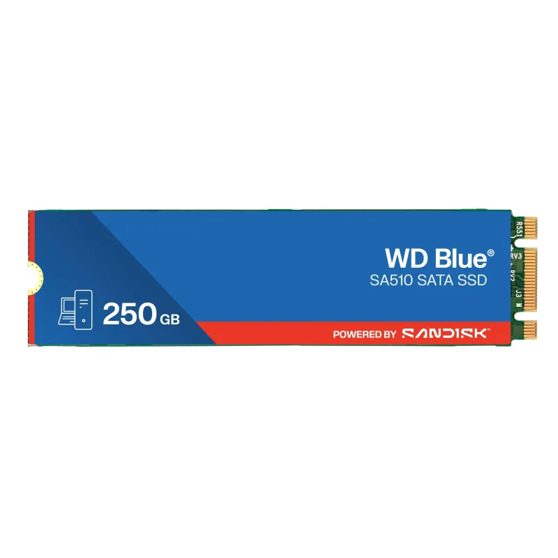 SANDISK WD Blue SA510 POWERED BY SANDISK/250GB/SSD/M.2 SATA/5R WDS250G3B0B