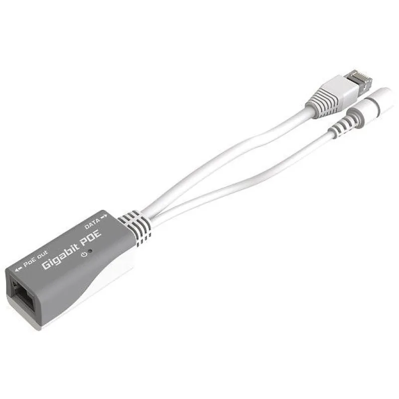 Mikrotik pasivní gigabit PoE injektor s LED indikací RBGPOE