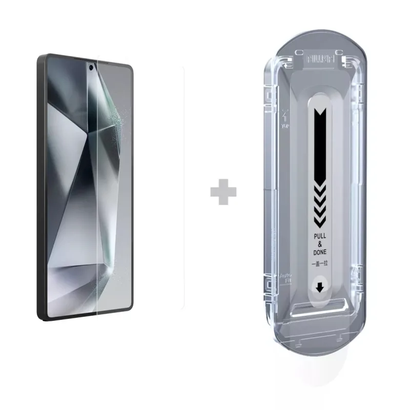 NONAME Nillkin Tvrzené Sklo 0.25mm Guardian 2.5D pro Samsung Galaxy S25 Ultra Black (s aplikátorem) 6902048291188