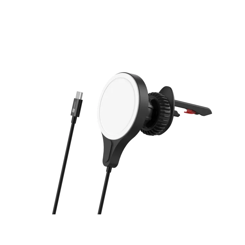 ER POWER nabíjecí držák do ventilace s MagSafe 15W ERPWMAC15BK