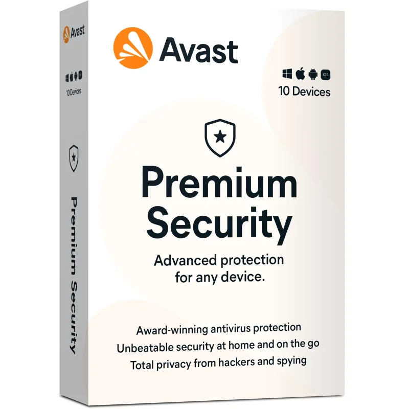 Avast Premium Security MD, up to 10 connections 2Y prd.10.24m
