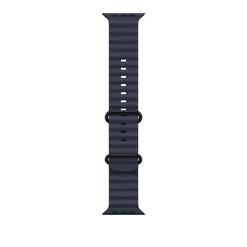 APPLE Watch Acc/49/Navy Ocean Band - Black Titan MYPA3ZM/A