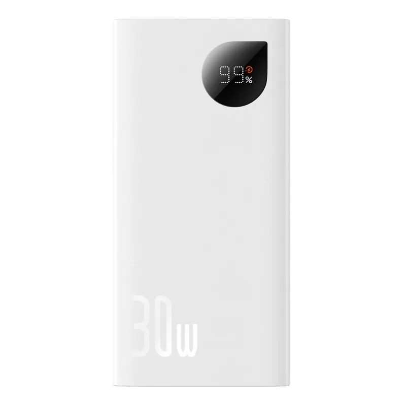 NONAME Baseus Adaman2 powerbanka 10000 mAh 30W 2xUSB/USB-C bílá 6932172628321