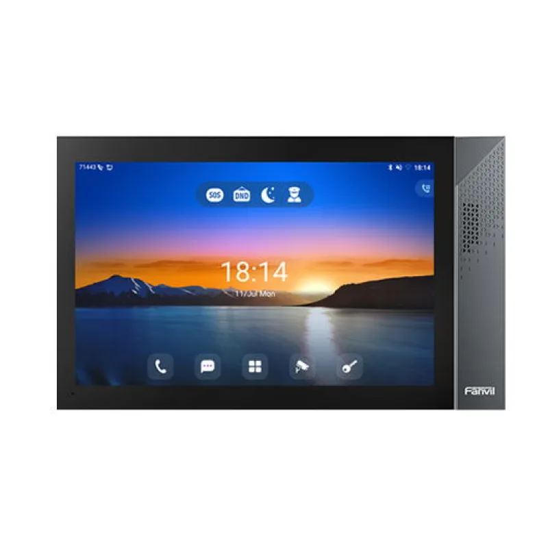 GRANDSTREAM Fanvil i57A SIP Android vnitřní dotyková stanice, 10.1" displ., 2SIP, WiFi, BT, 3rd app i57A