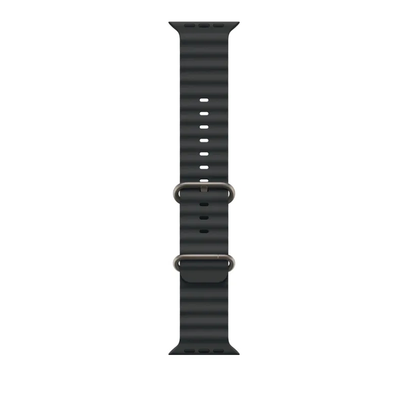 APPLE Watch Acc/49/Black Ocean Band -Natur.Titan MXTL3ZM/A