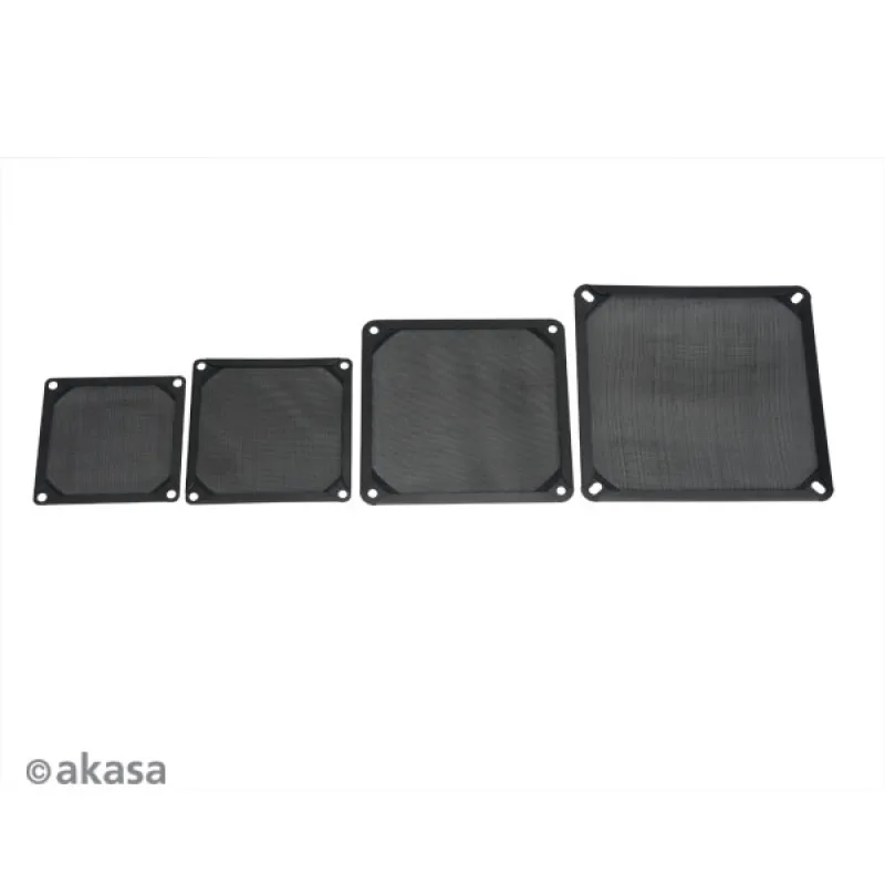 AKASA 8cm Aluminium fan filter GRM80-AL01-BK