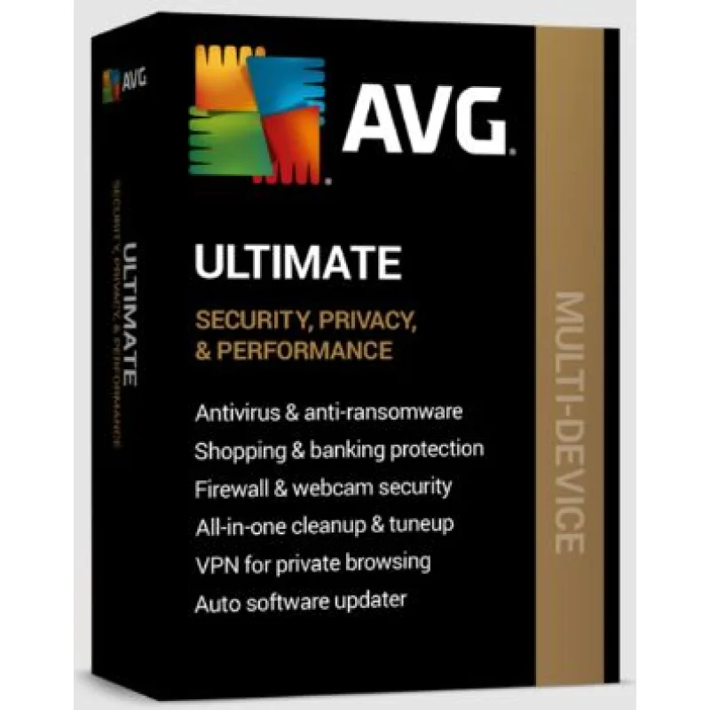 Renew AVG Ultimate - MultiDevice up to 10 connections 1 Year uld-10-12m
