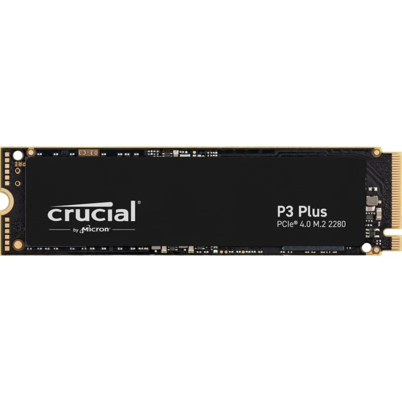 Crucial P3 Plus/500GB/SSD/M.2 NVMe/Černá/5R CT500P3PSSD8