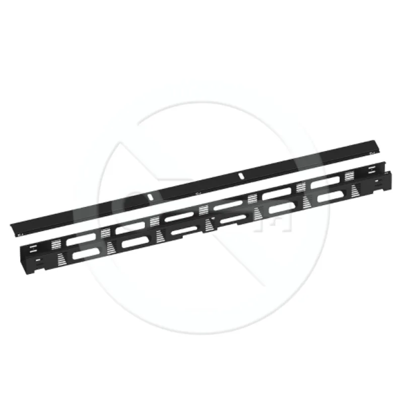 SOLARIX Vertikální vyvazovací žlab 42U kovový s krytem, BK, VVZ-K-42-B 86033062